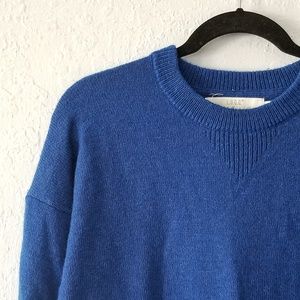 H&M Royal Blue Sweater Medium NWT